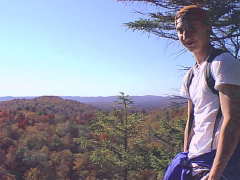 Keegan Roberts New York State Licensed Guide #3430 at Good Luck Cliffs