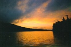 Camp and canoe with us and experience Spectacular Sunsets